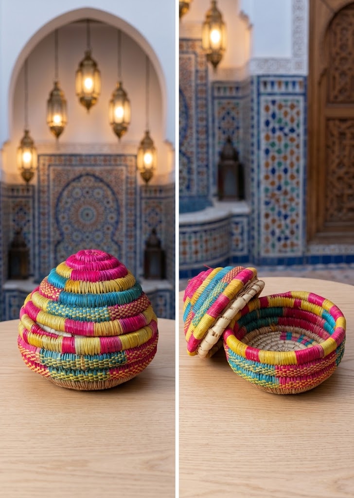 Panier decoratif