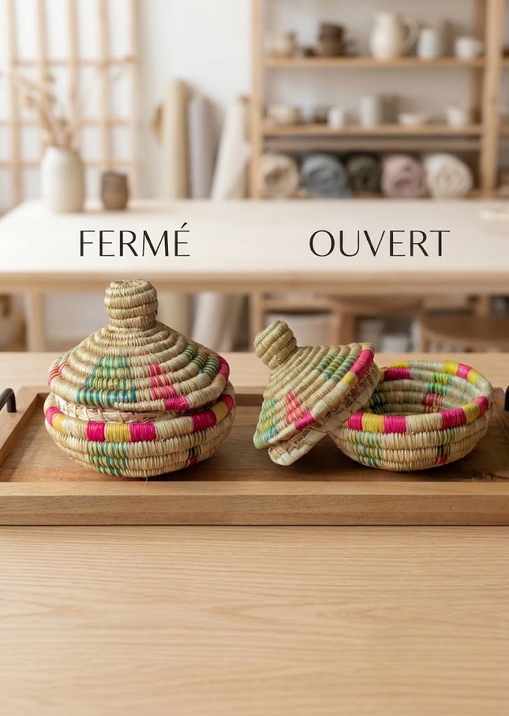 Panier decoratif