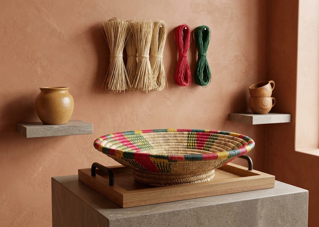 Panier decoratif